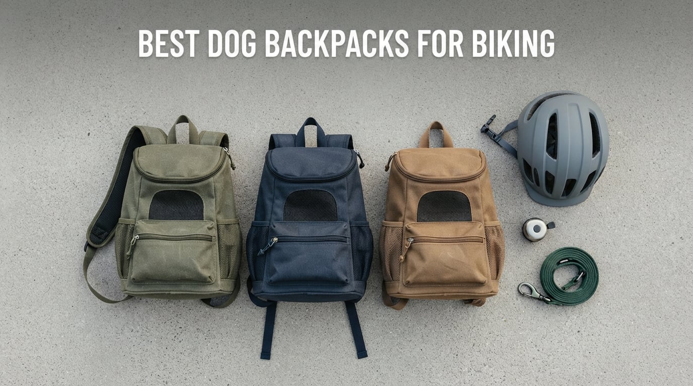best dog backpacks for biking