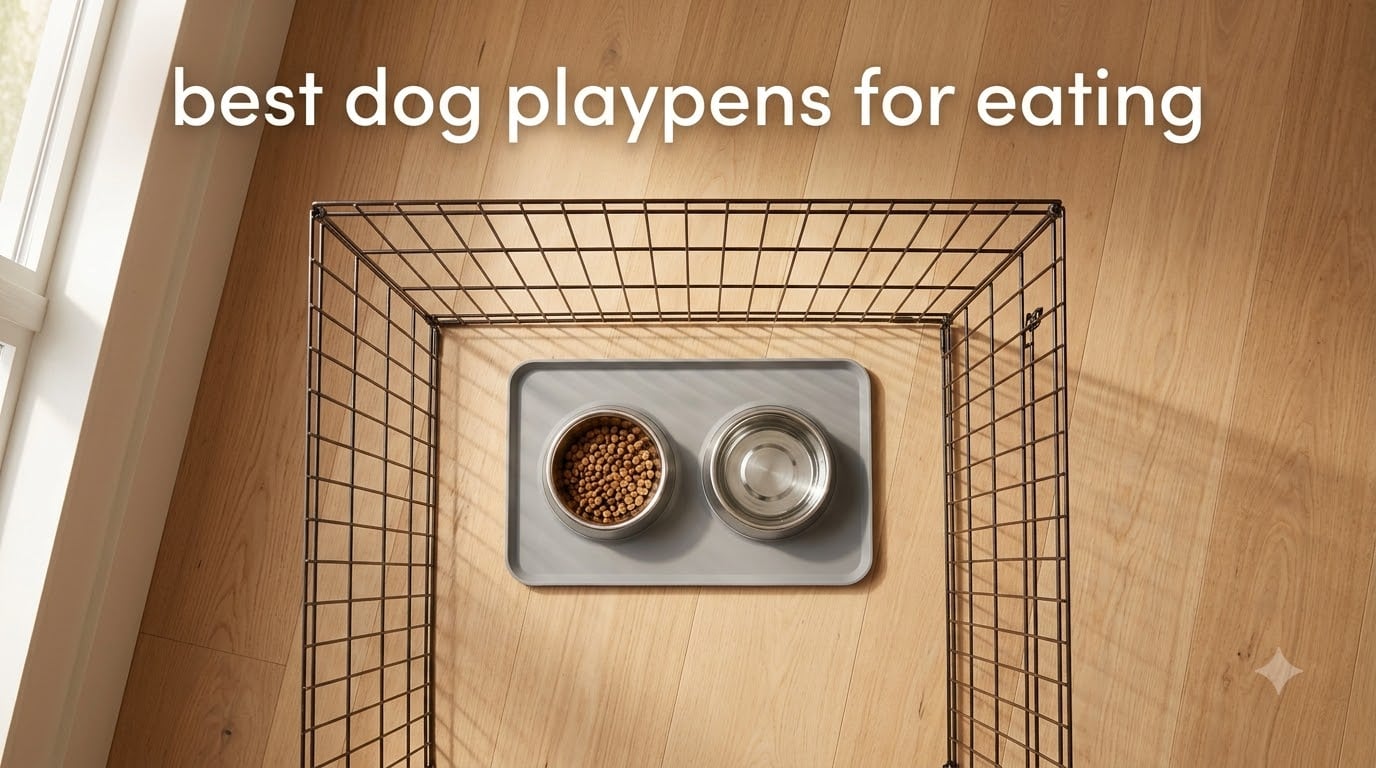 best dog playpens for eating
