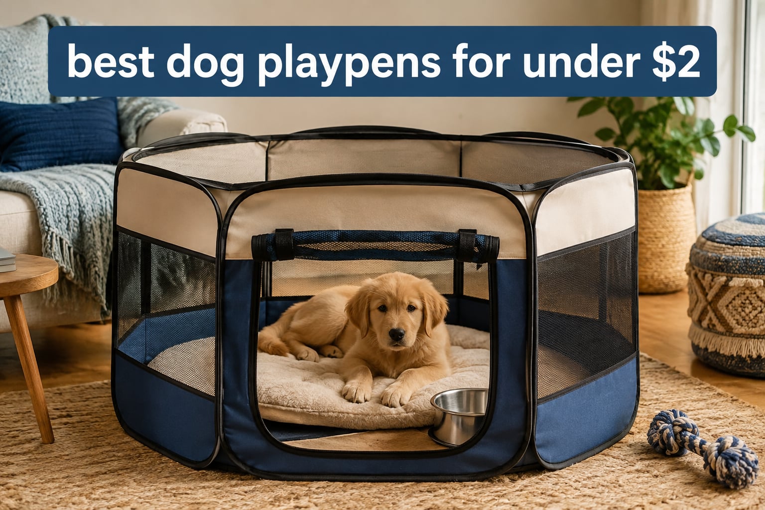 best dog playpens for under $2