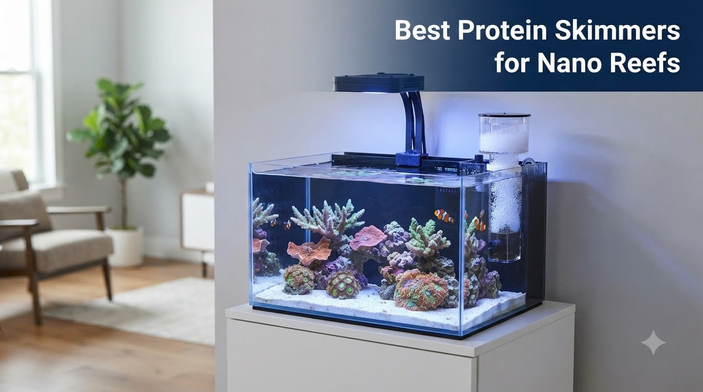 Best Protein Skimmers for Nano Reefs