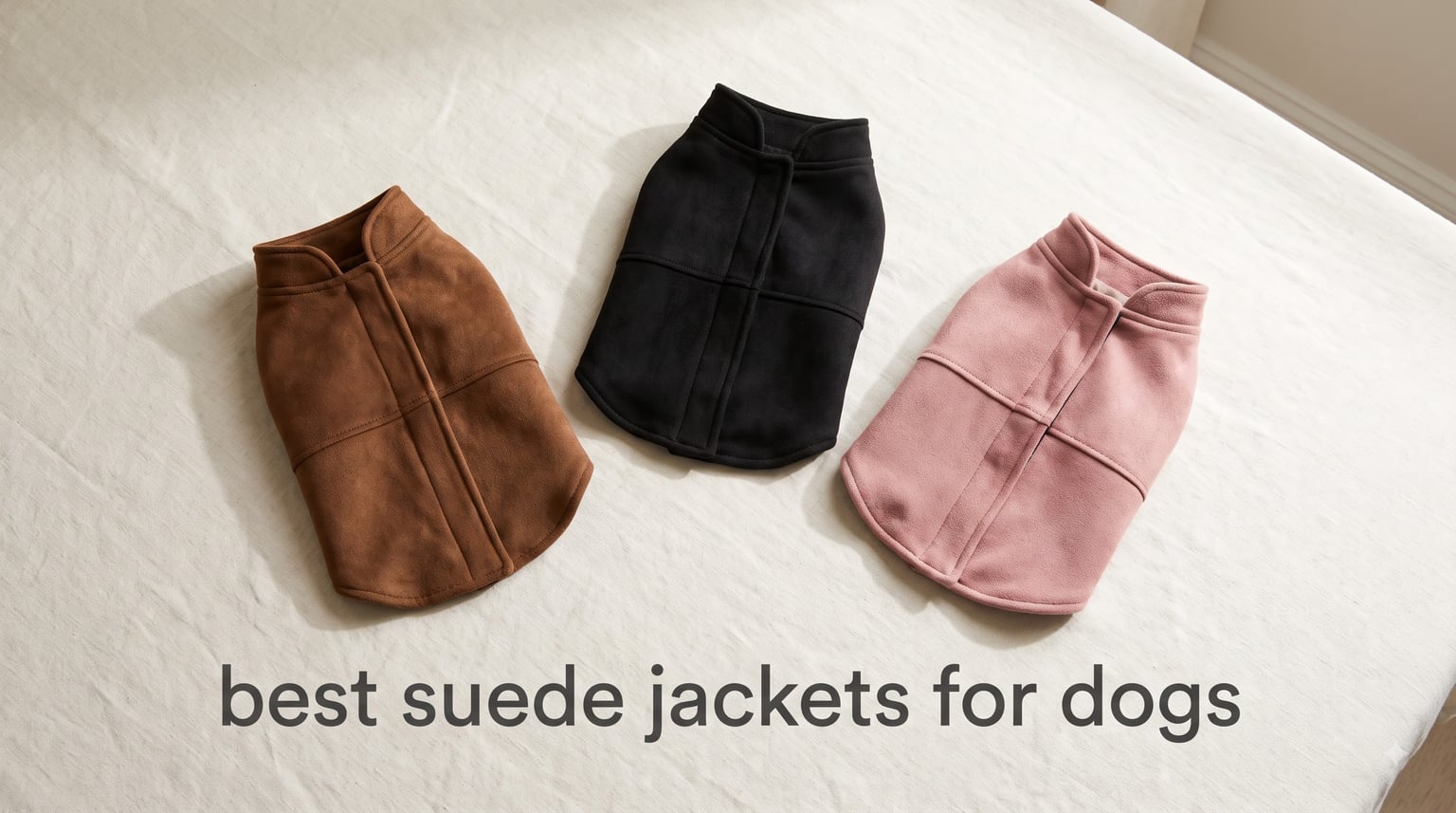 best suede jackets for dogs