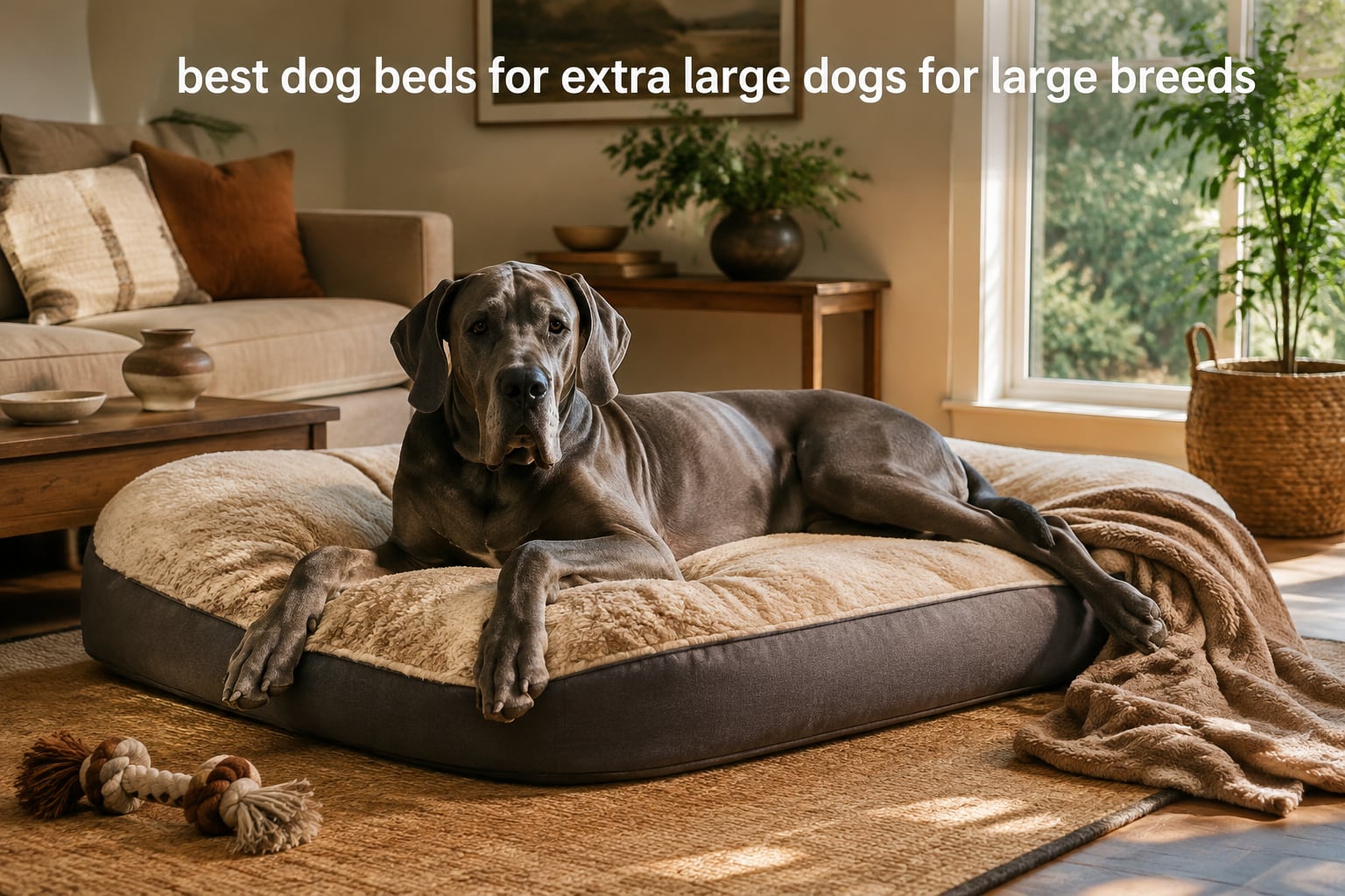 best dog beds for extra large dogs for large breeds