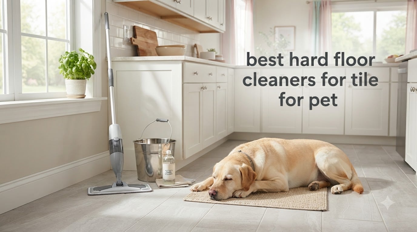 best hard floor cleaners for tile for pet