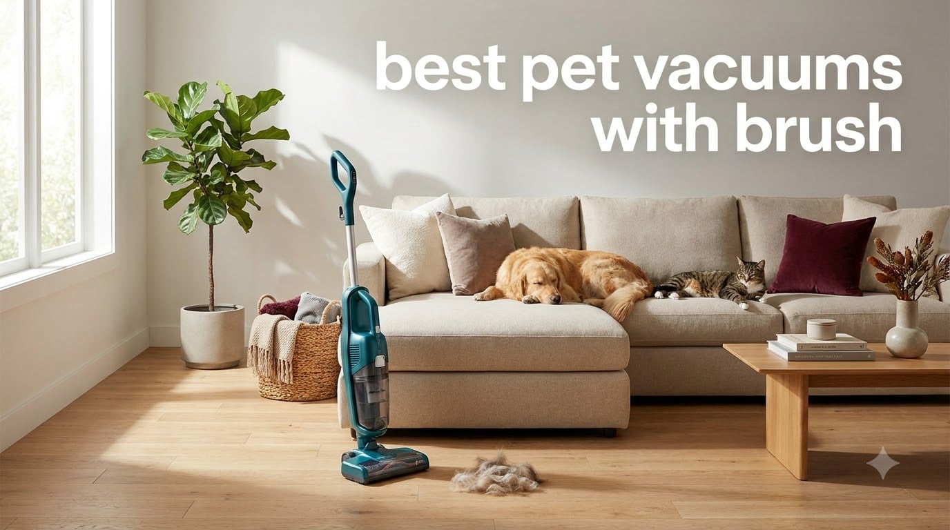 best pet vacuums with brush
