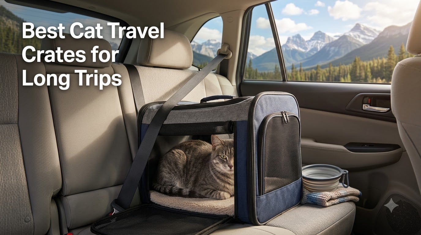 Best Cat Travel Crates for Long Trips