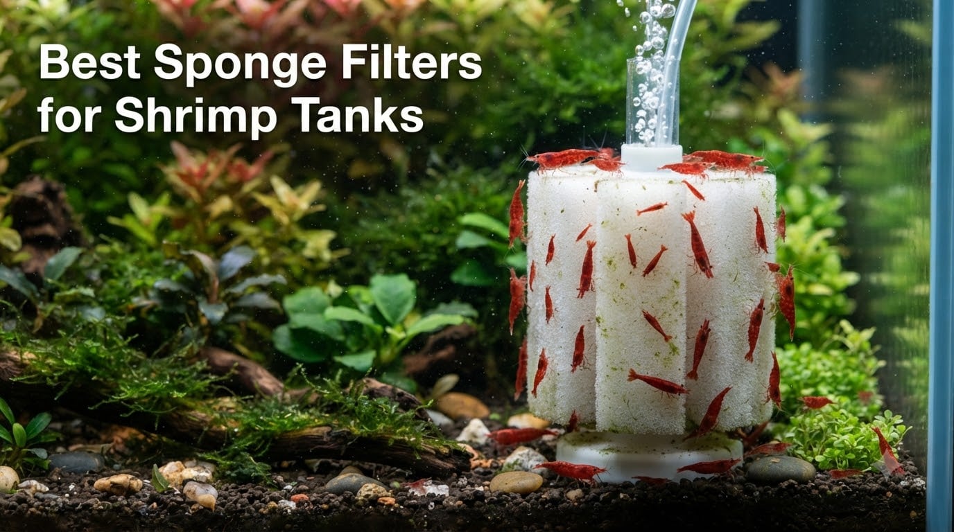 Best Sponge Filters for Shrimp Tanks