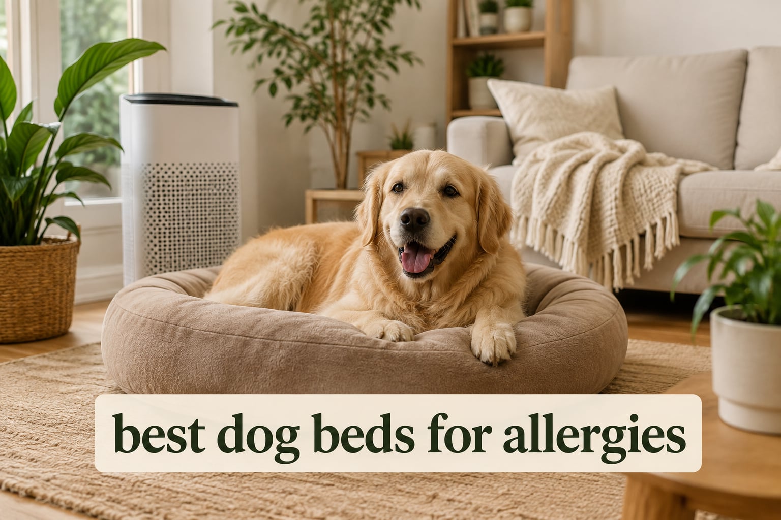 best dog beds for allergies