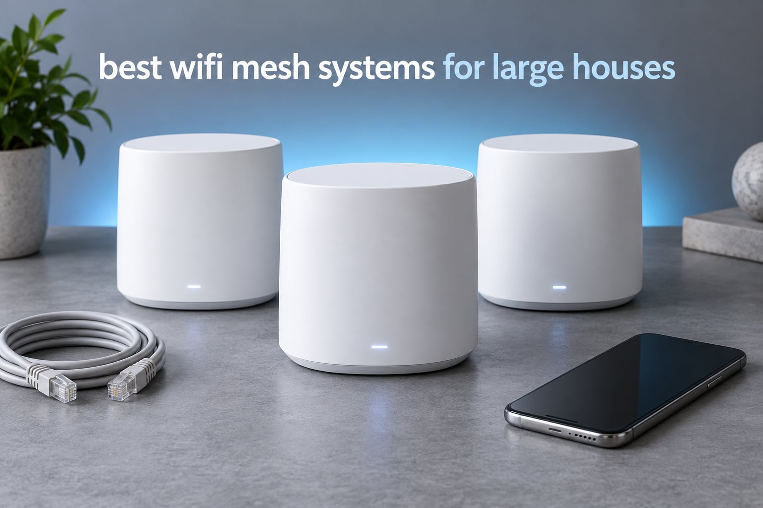 best wifi mesh systems for large houses