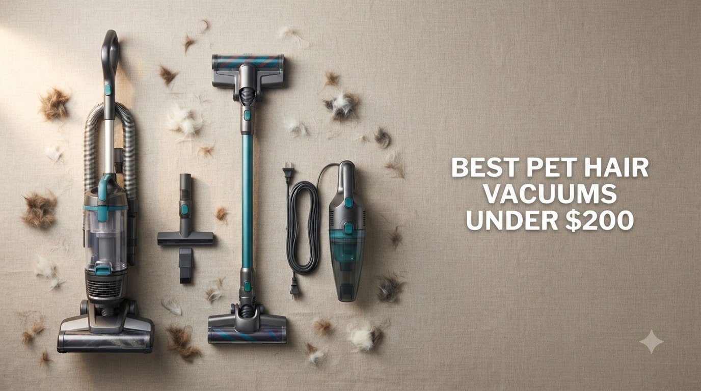 best pet hair vacuums under $200