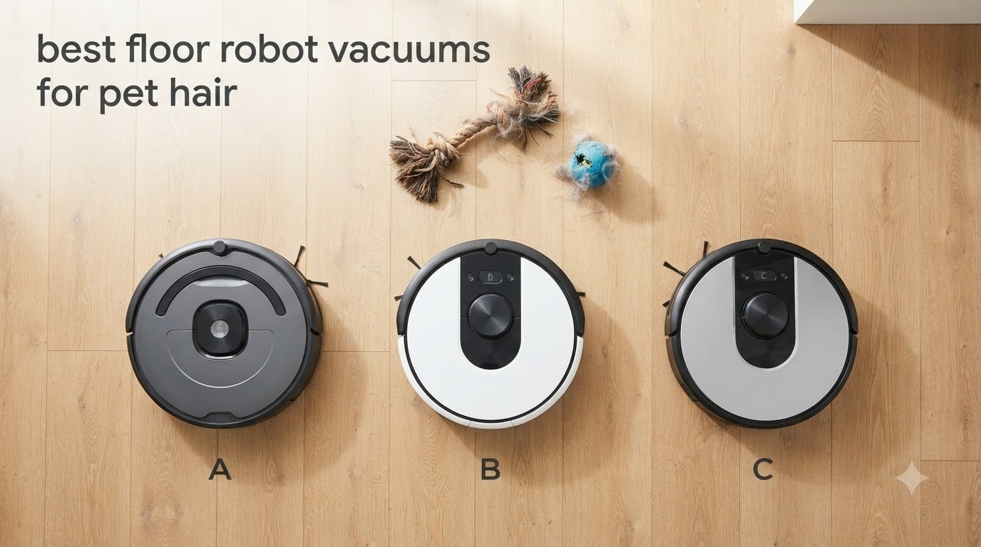 best floor robot vacuums for pet hair