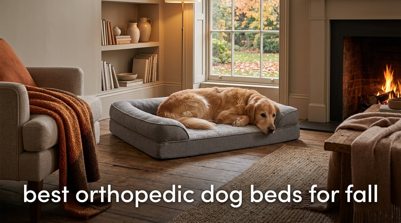 best orthopedic dog beds for fall
