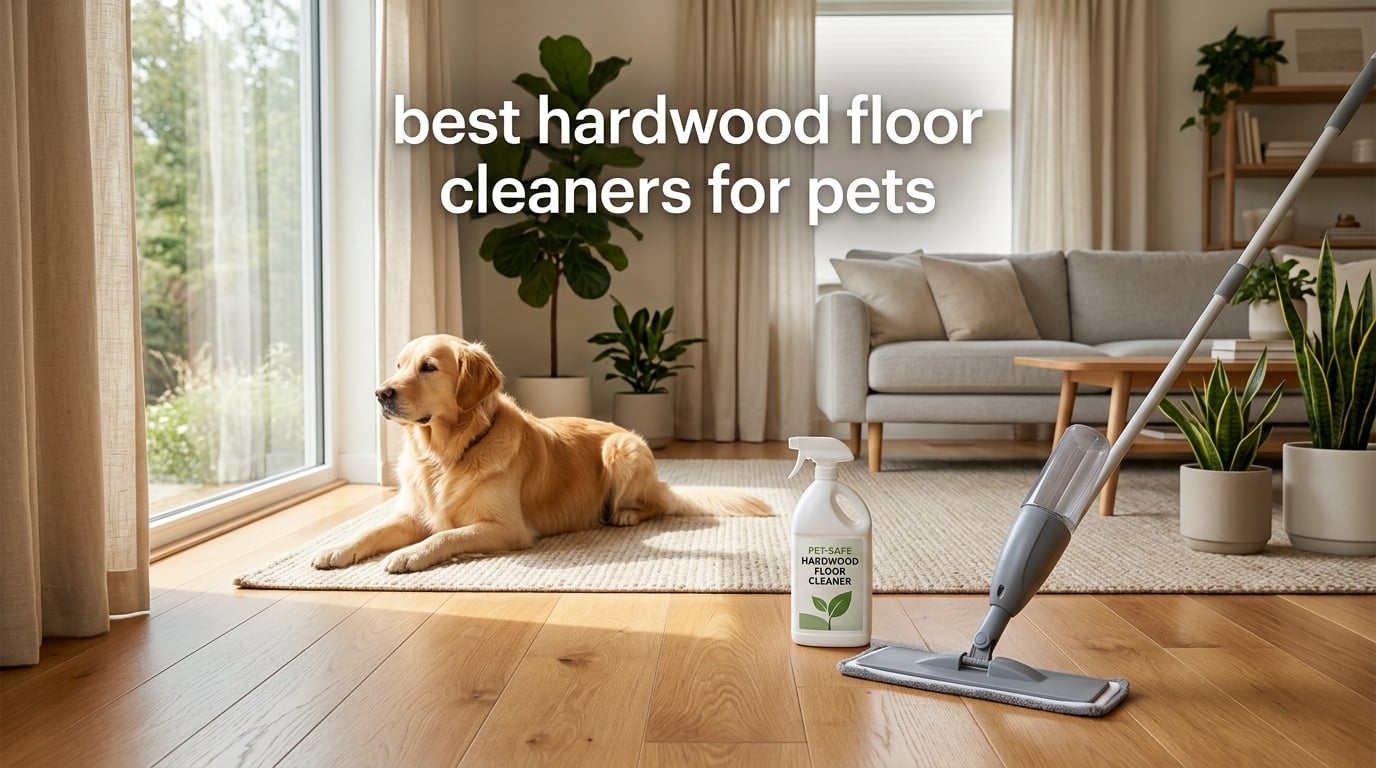 best hardwood floor cleaners for pet
