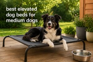 best elevated dog beds for medium dogs