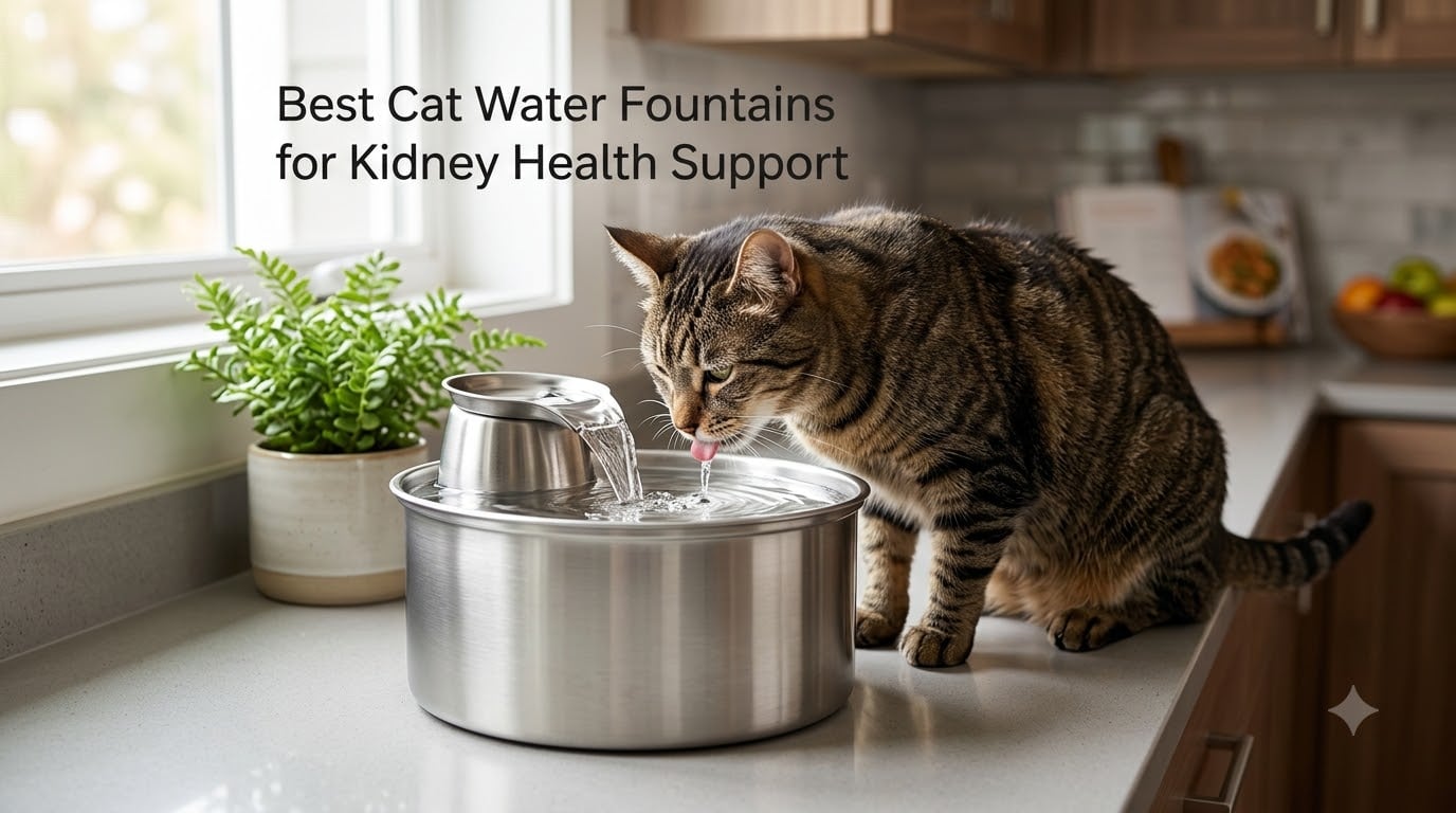 Best Cat Water Fountains for Kidney Health Support