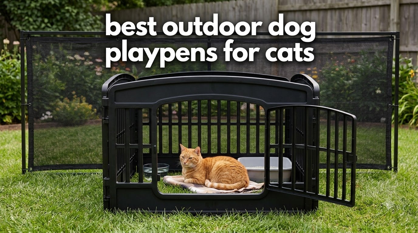 best outdoor dog playpens for cats