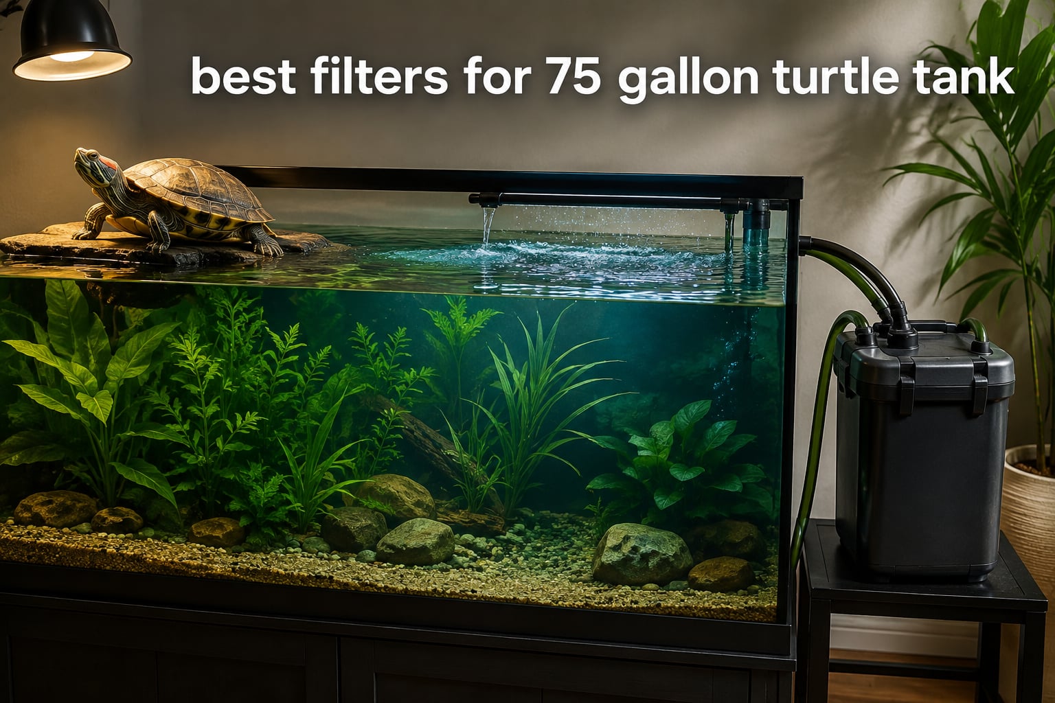 best filters for 75 gallon turtle tank