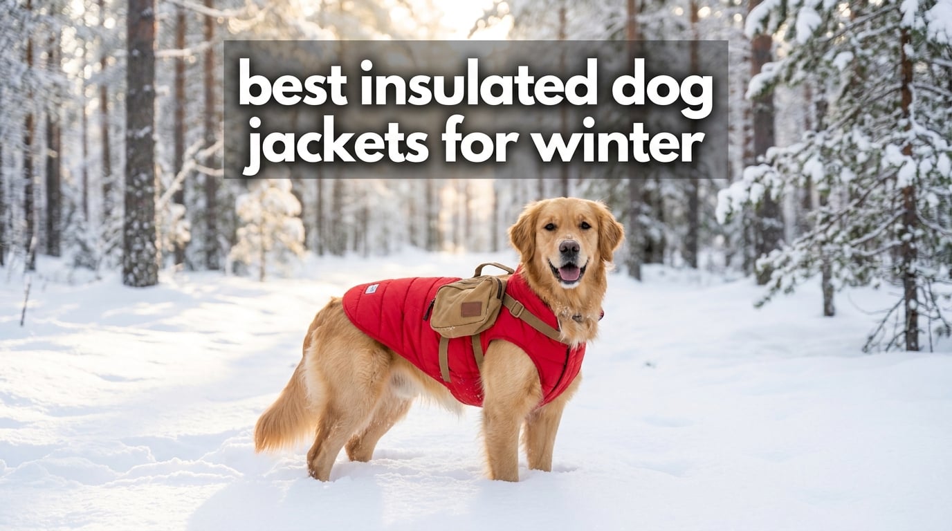 best insulated dog jackets for winter