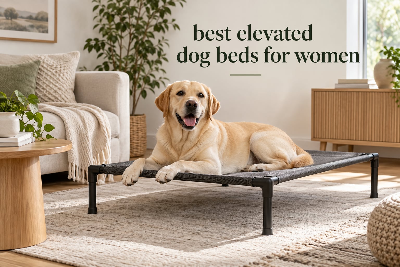 best elevated dog beds for women