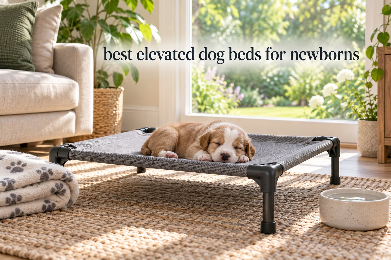 best elevated dog beds for newborns