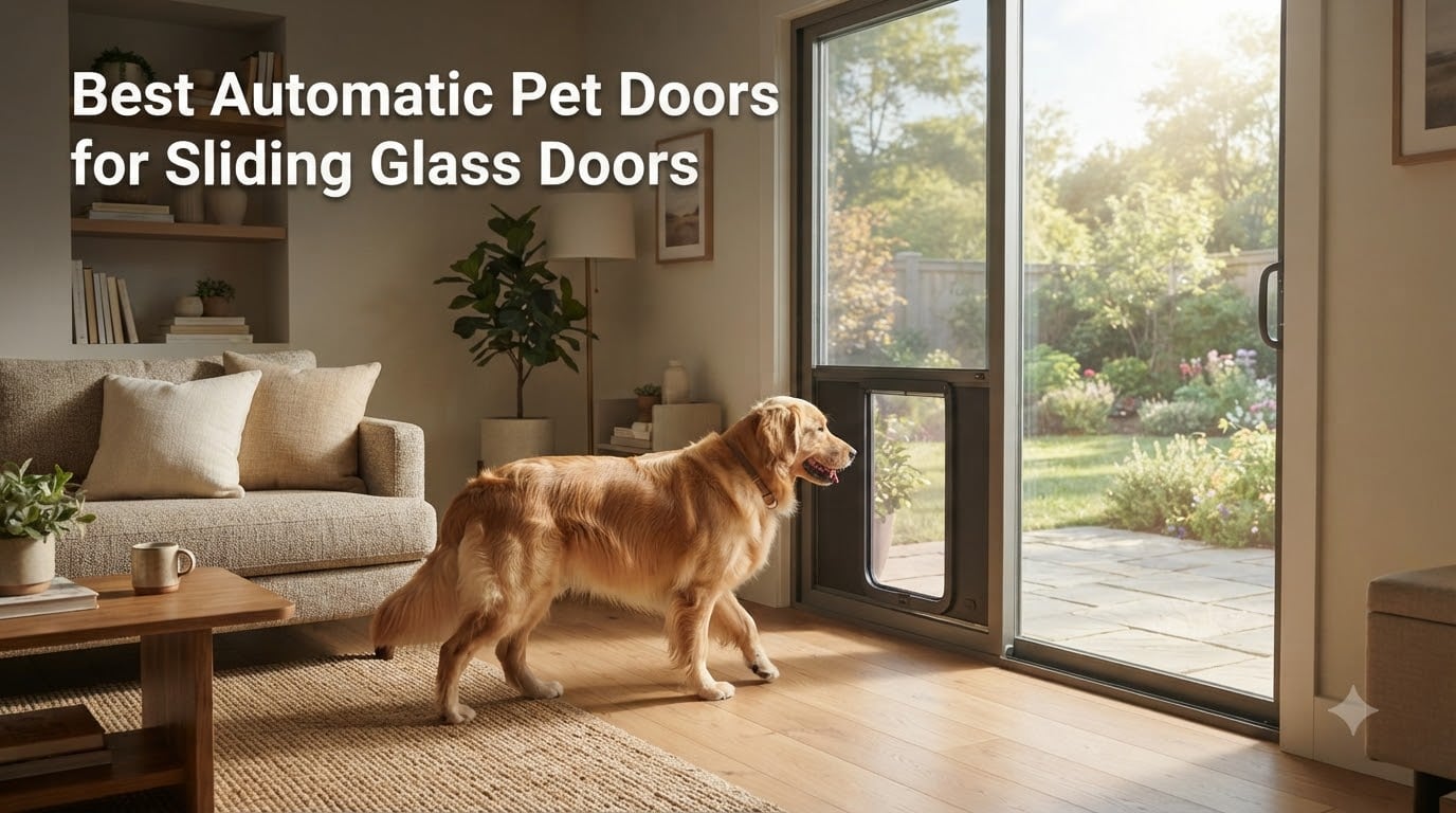 Best Automatic Pet Doors for Sliding Glass Doors