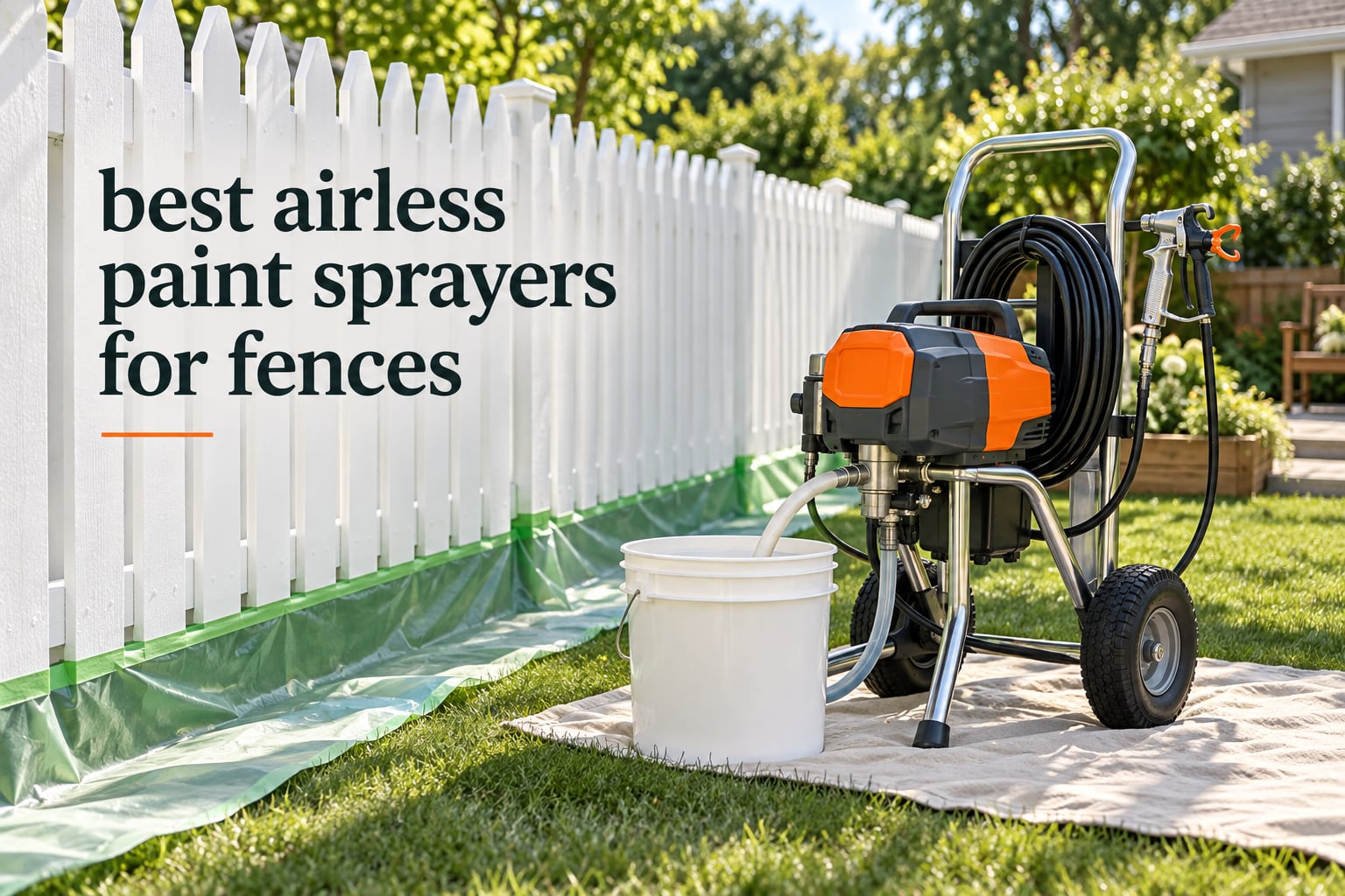 best airless paint sprayers for fences