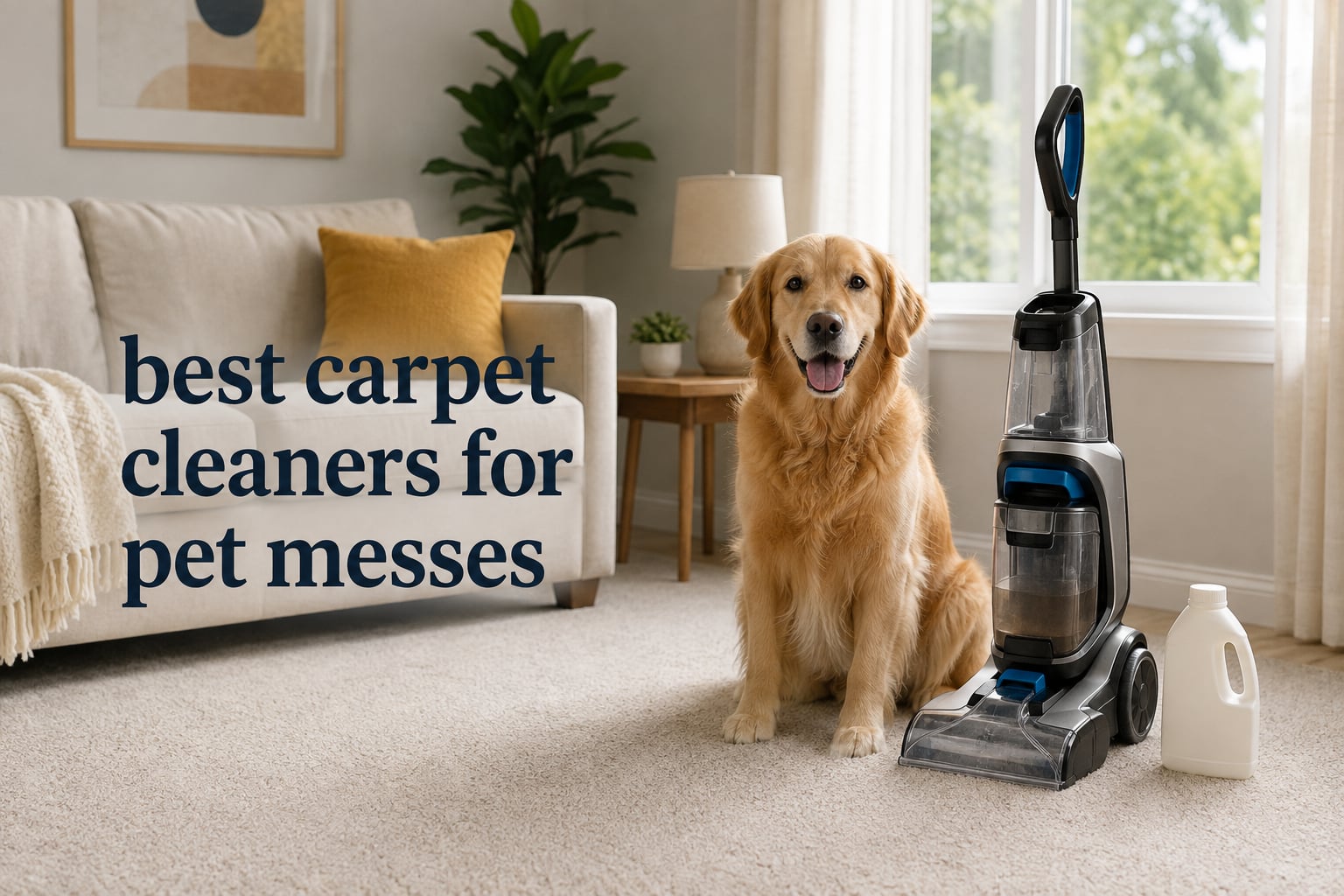 best carpet cleaners for pet messes