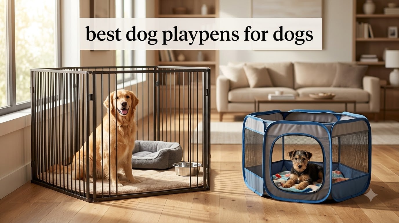 best dog playpens for dogs
