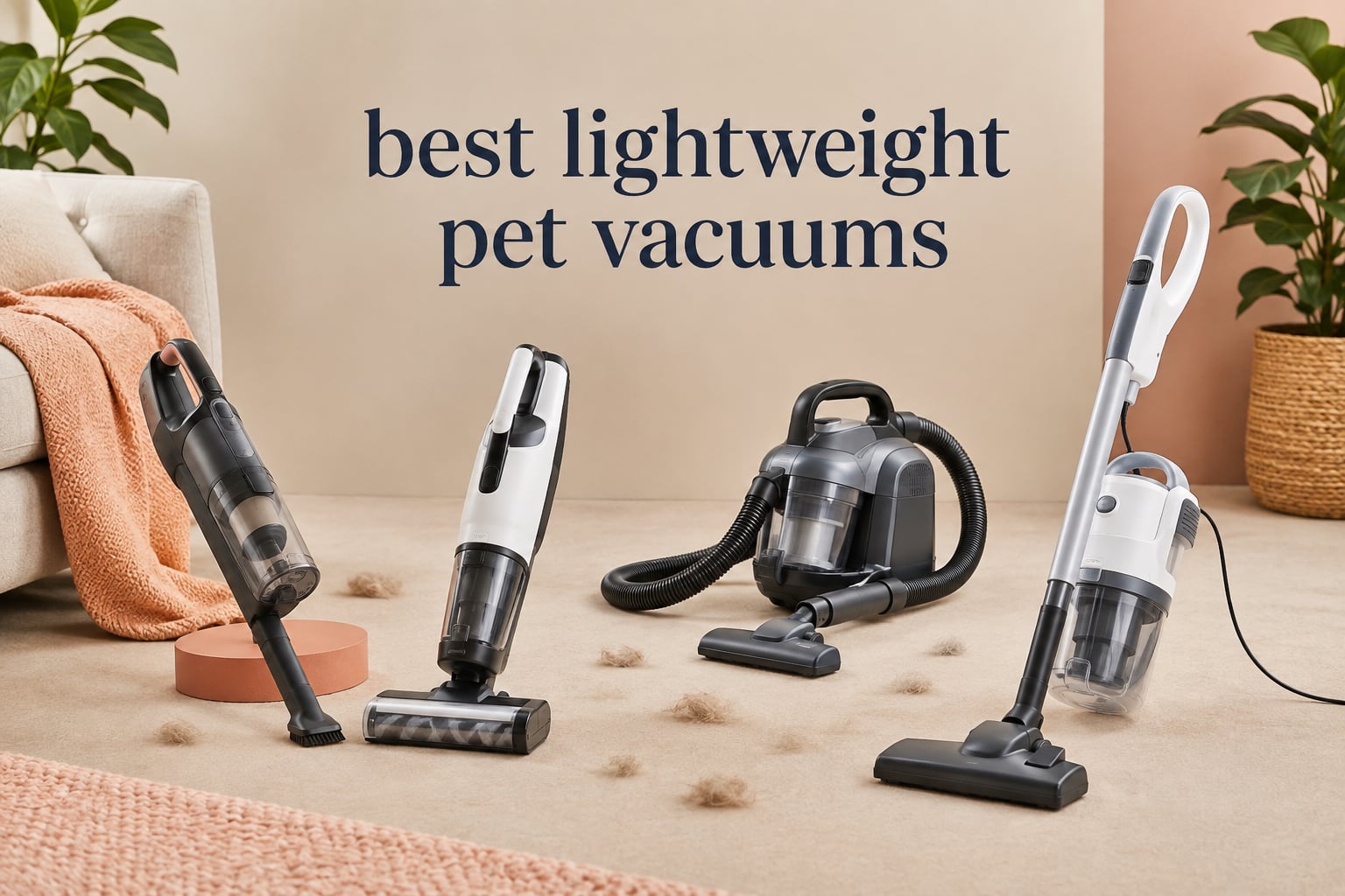 best lightweight pet vacuums