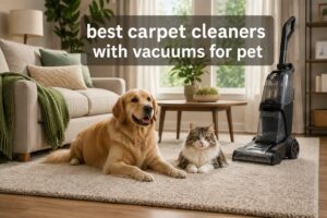 best carpet cleaners with vacuums for pet