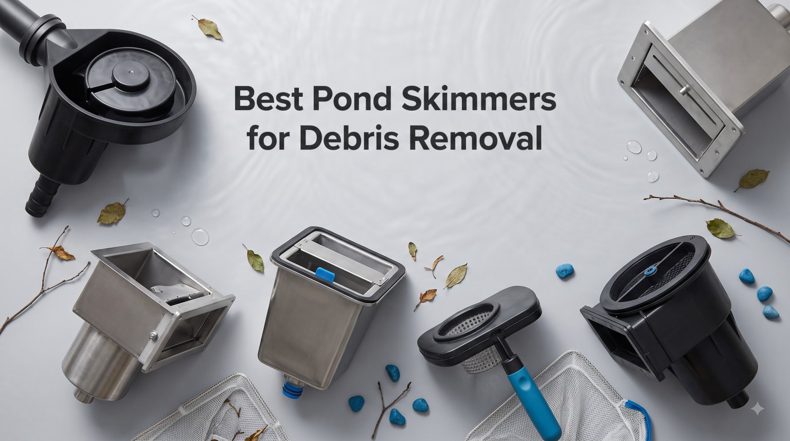 Best Pond Skimmers for Debris Removal