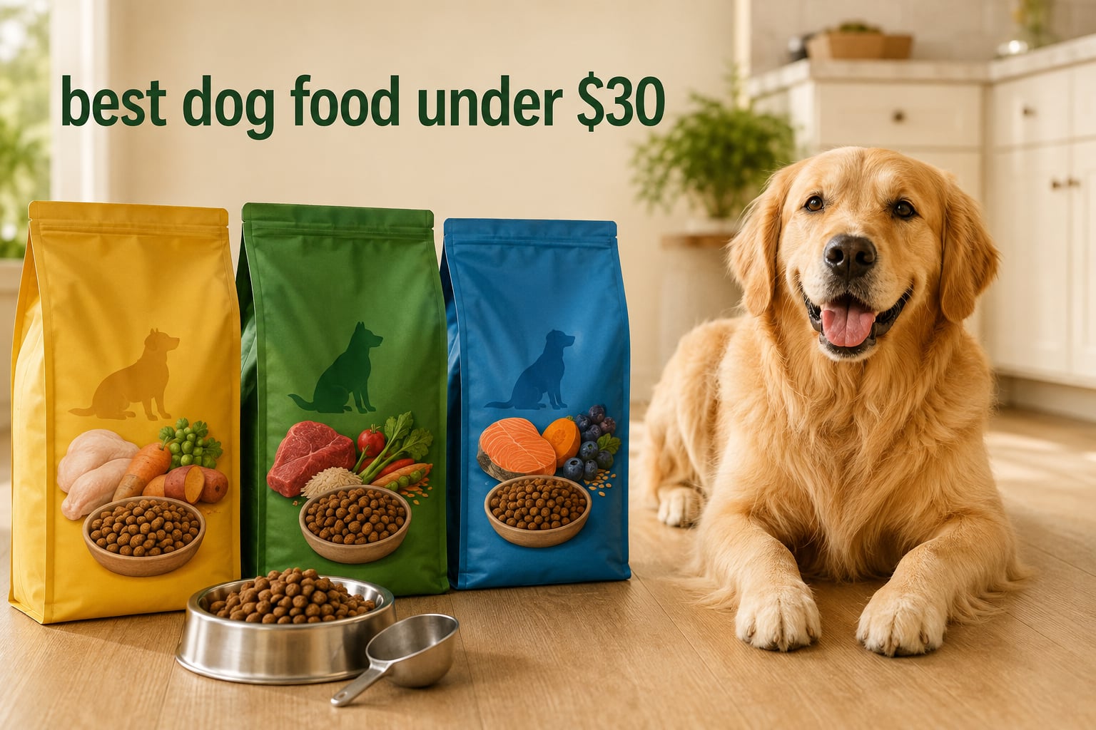 best dog food under $30