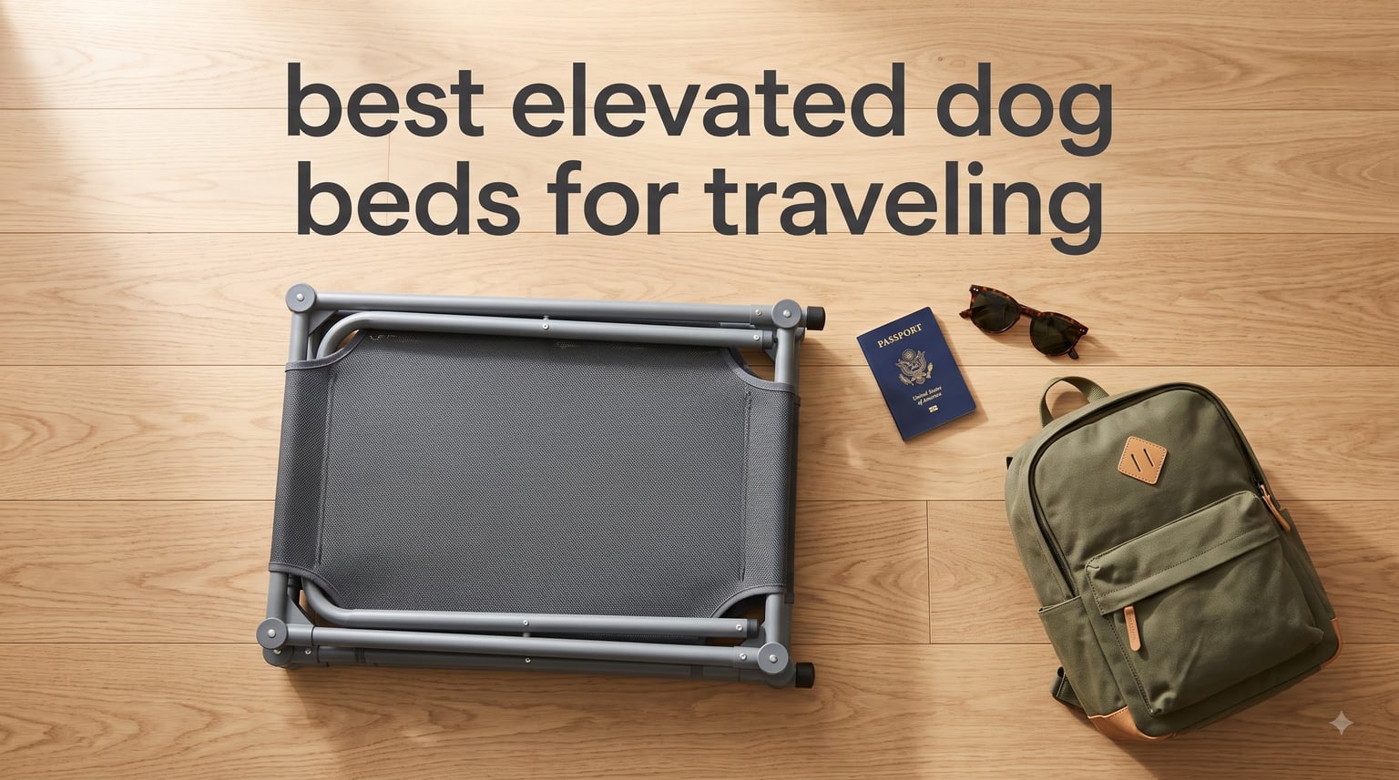 best elevated dog beds for traveling