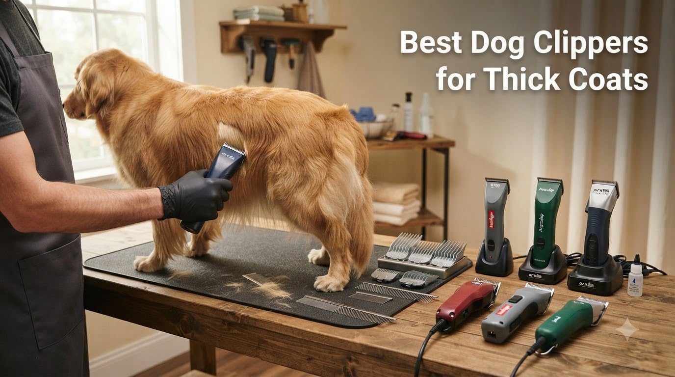 Best Dog Clippers for Thick Coats
