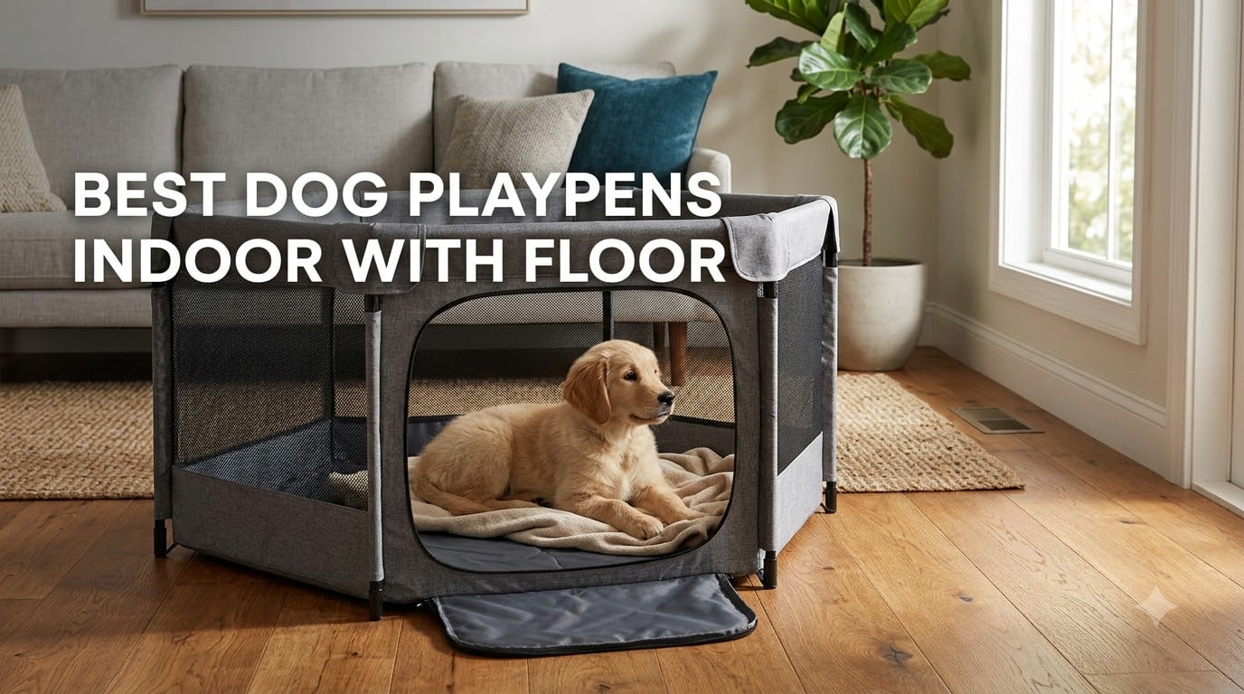 best dog playpens indoor with floor