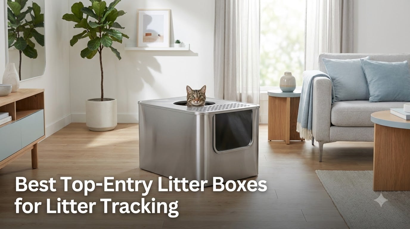 Best Top-Entry Litter Boxes for Litter Tracking