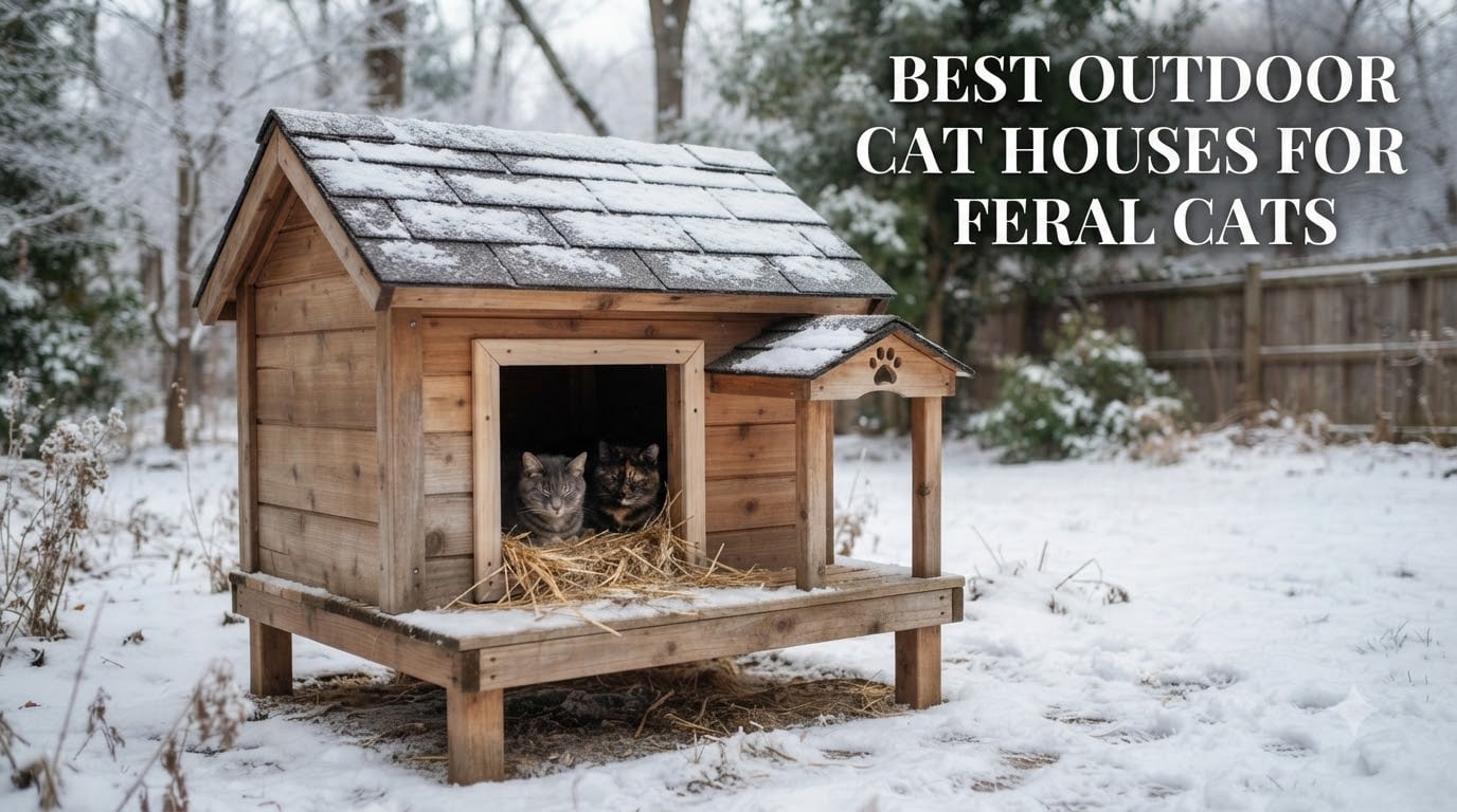 Best Outdoor Cat Houses for Feral Cats