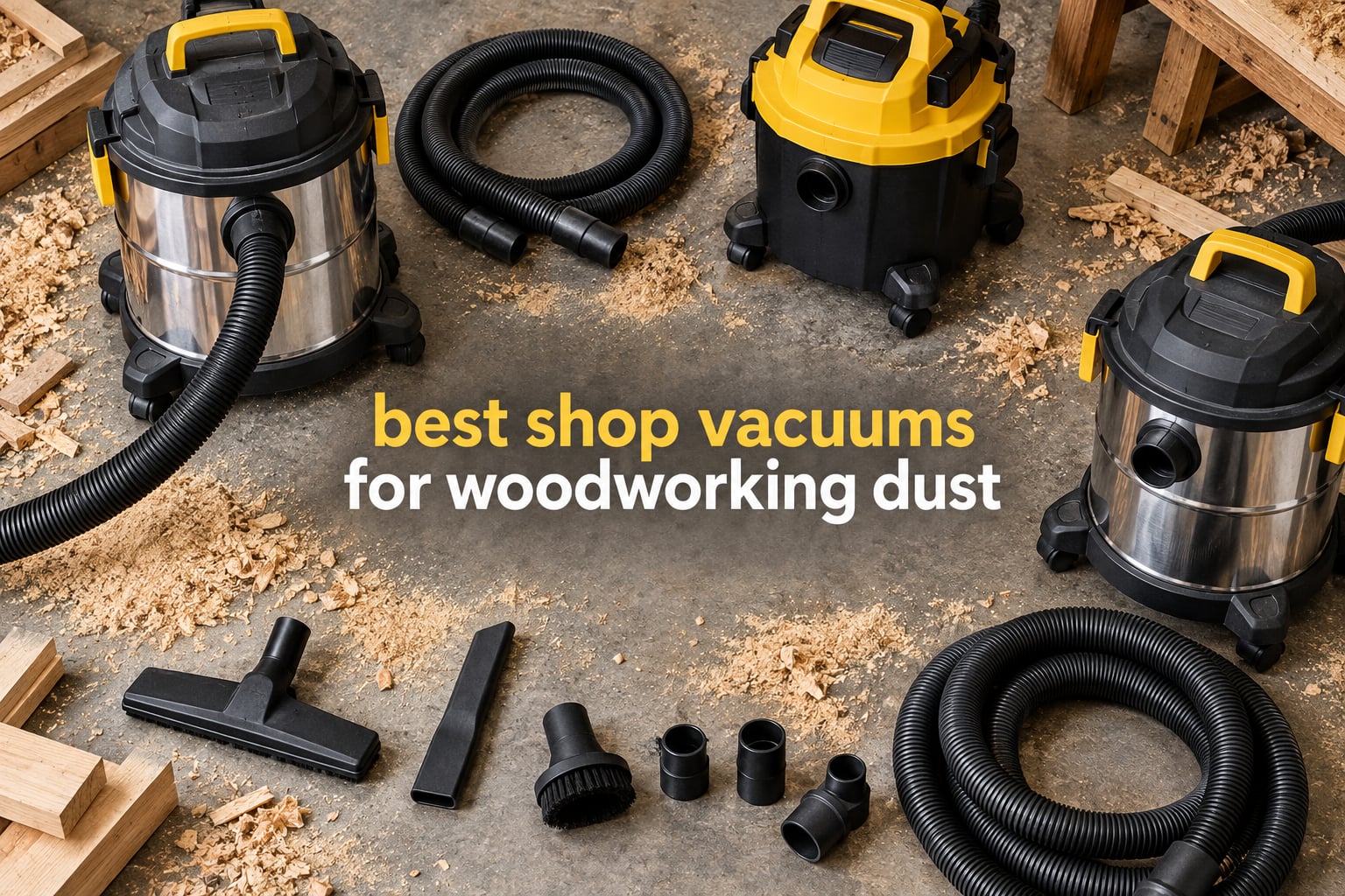 best shop vacuums for woodworking dust
