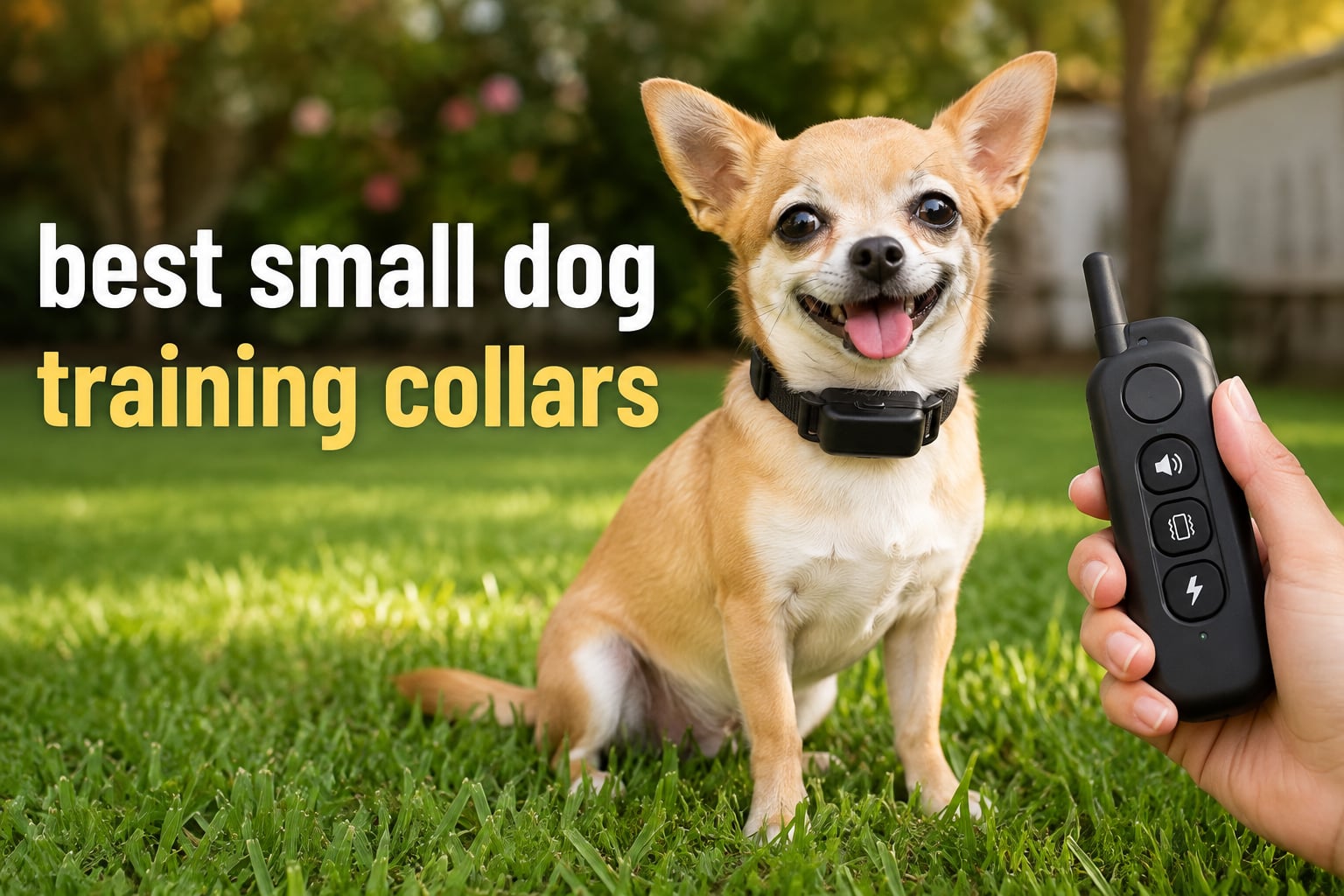 best small dog training collars