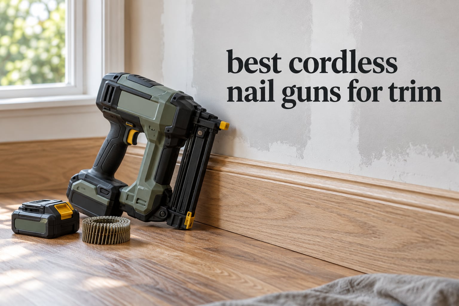 best cordless nail guns for trim