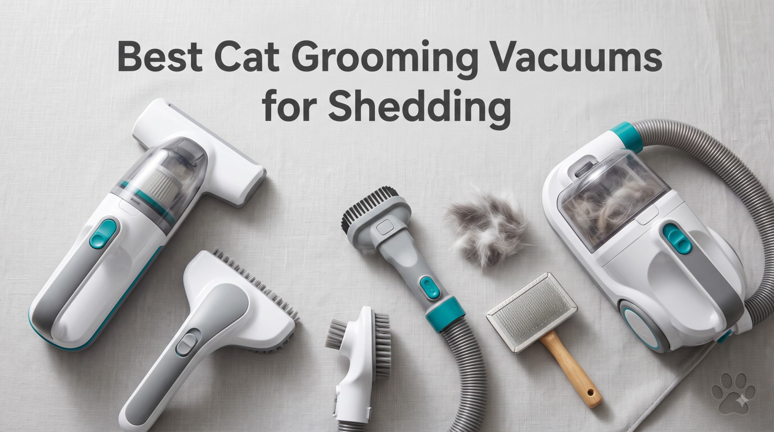 Best Cat Grooming Vacuums for Shedding