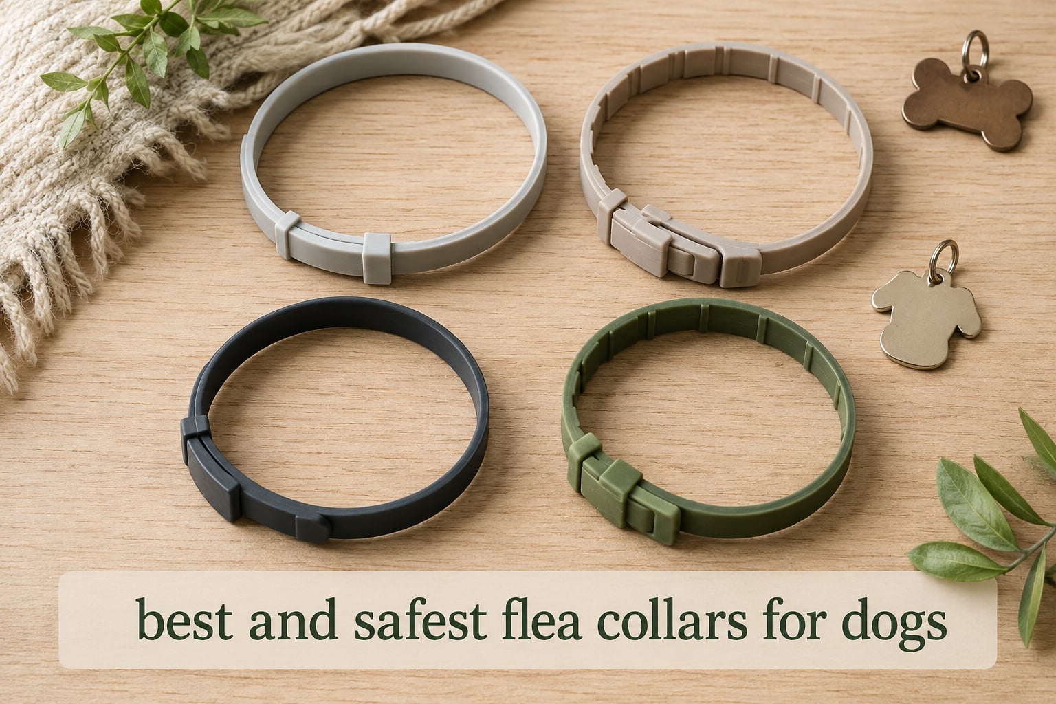best and safest flea collars for dogs