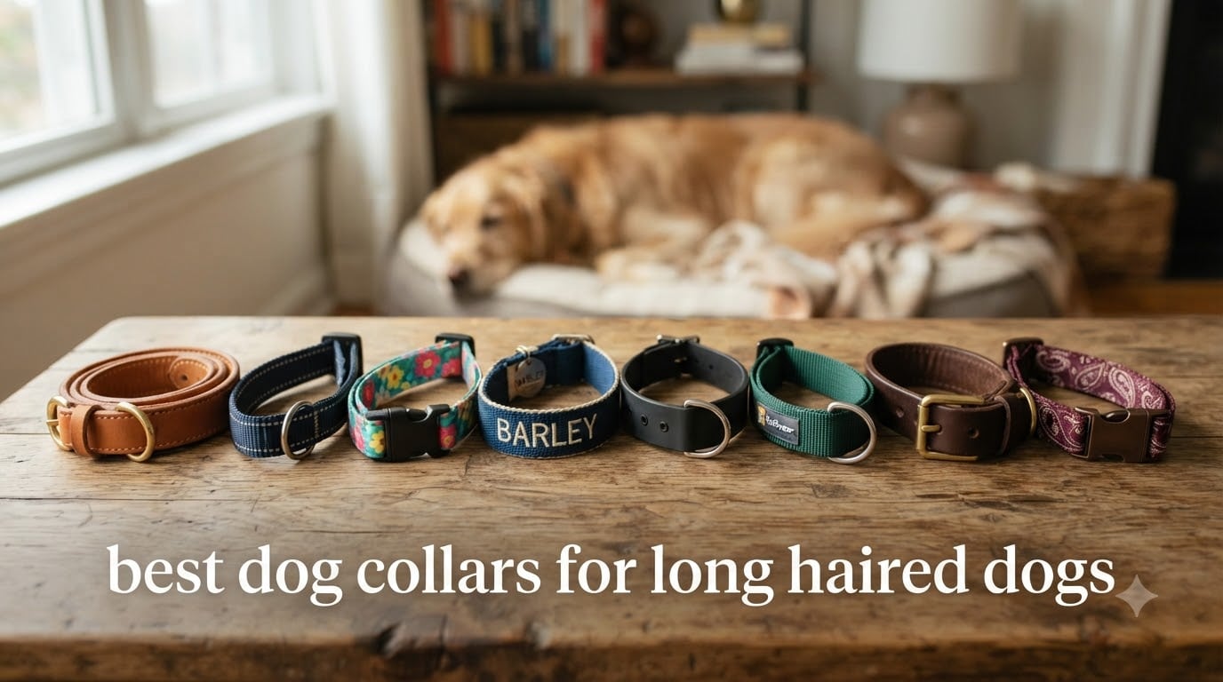 best dog collars for long haired dogs