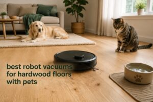 best robot vacuums for hardwood floors with pets