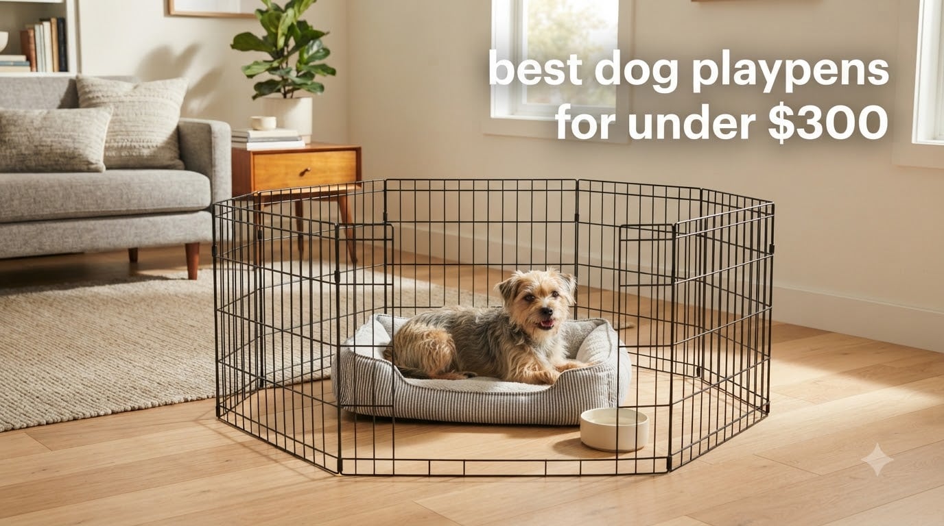 best dog playpens for under $300