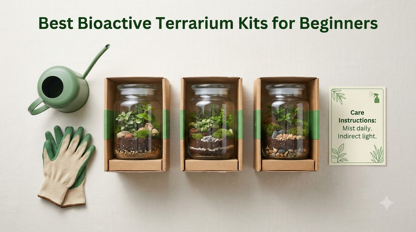 Best Bioactive Terrarium Kits for Beginners