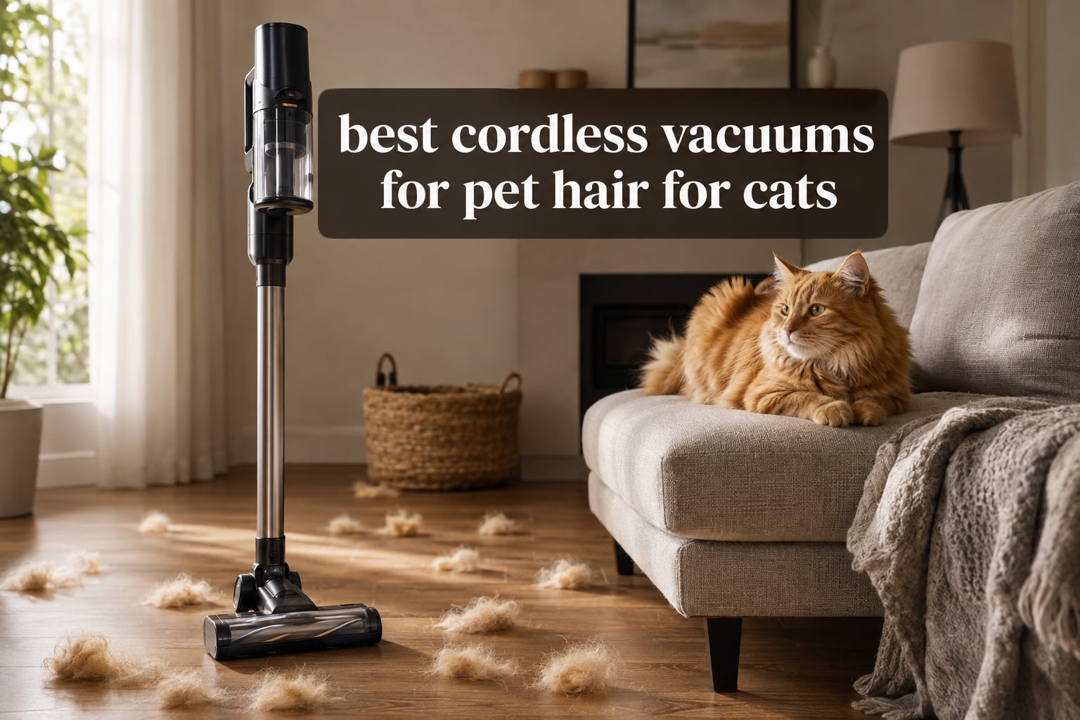 best cordless vacuums for pet hair for cats