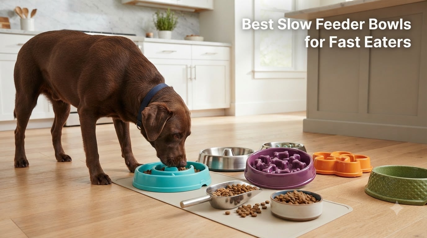 Best Slow Feeder Bowls for Fast Eaters