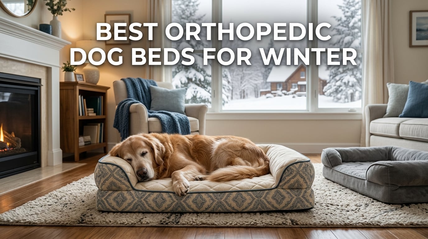 best orthopedic dog beds for winter