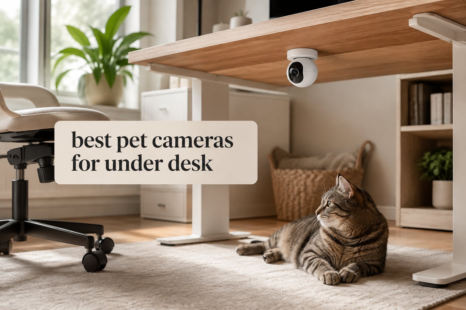 best pet cameras for under desk
