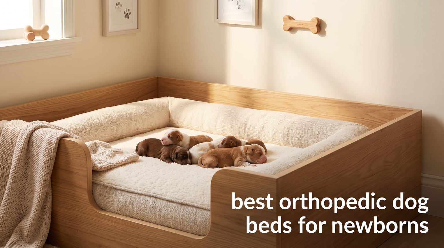 best orthopedic dog beds for newborns